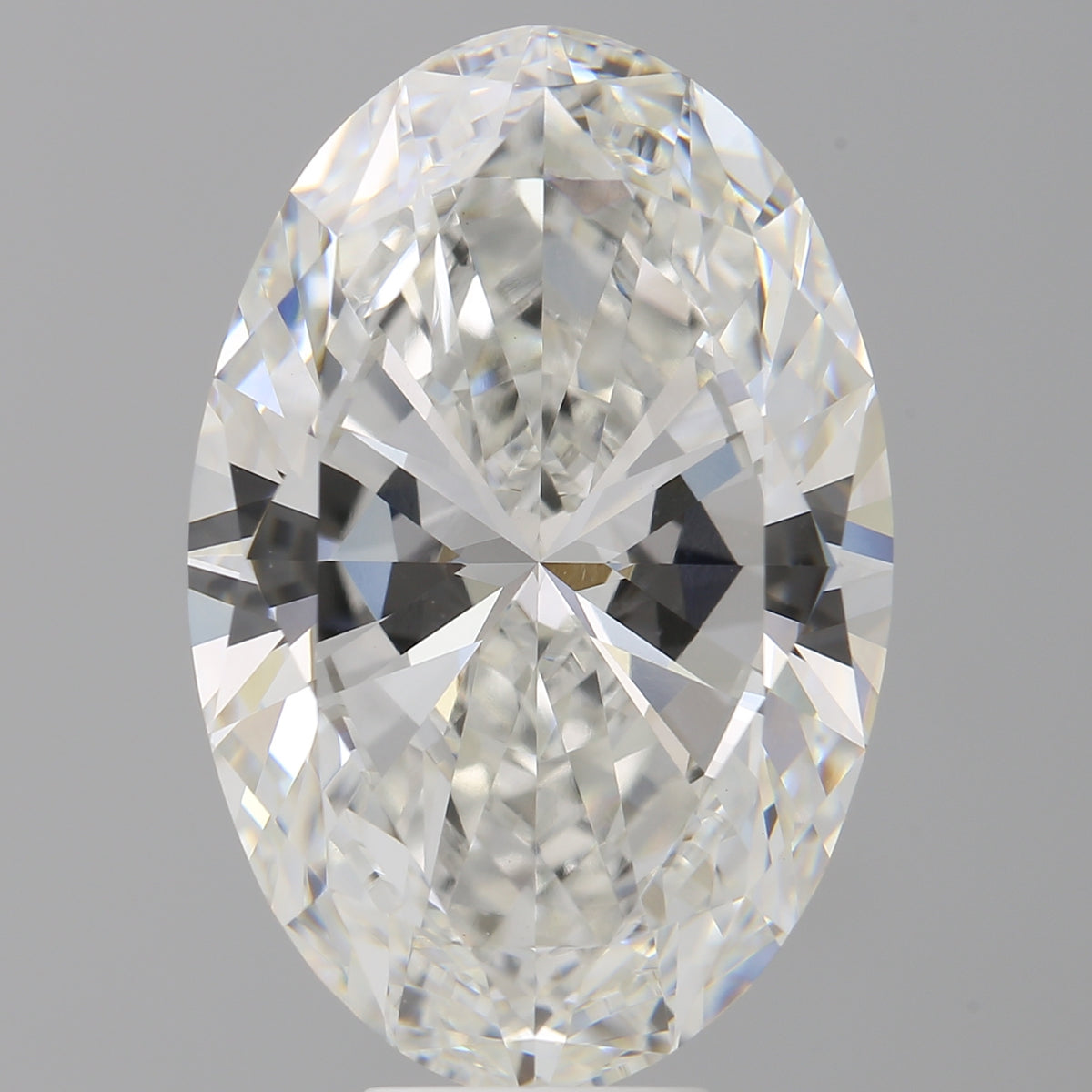 10.01 Carat Oval Shaped, Ideal Cut, F Color, VVS2 Clarity, IGI Certified Lab Grown Diamond
