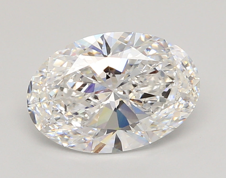 2.51 Carat Oval Shaped, Ideal Cut, E Color, VVS2 Clarity, IGI Certified Lab Grown Diamond