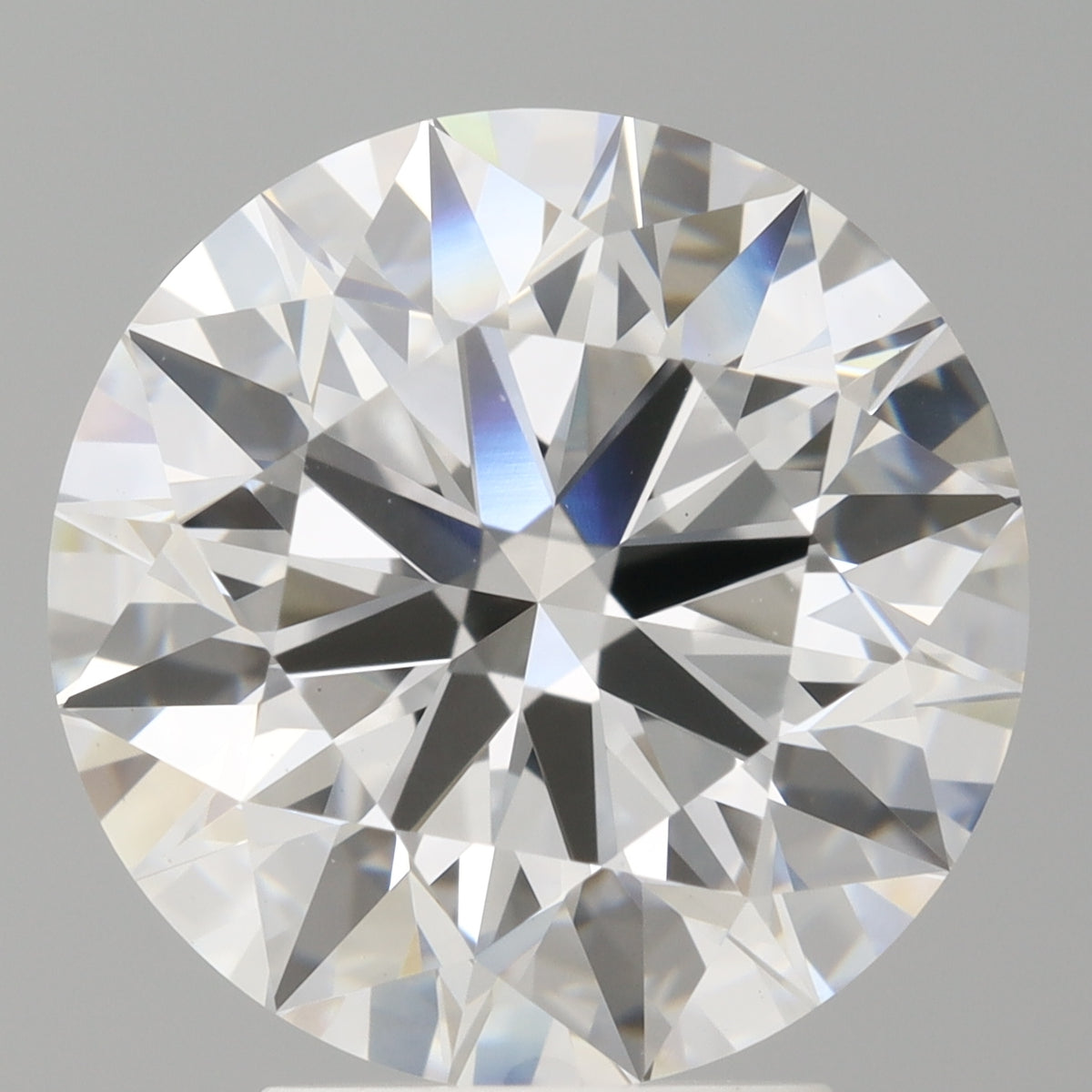 4.09 Carat Round Shaped, Ideal Cut, E Color, VVS2 Clarity, IGI Certified Lab Grown Diamond