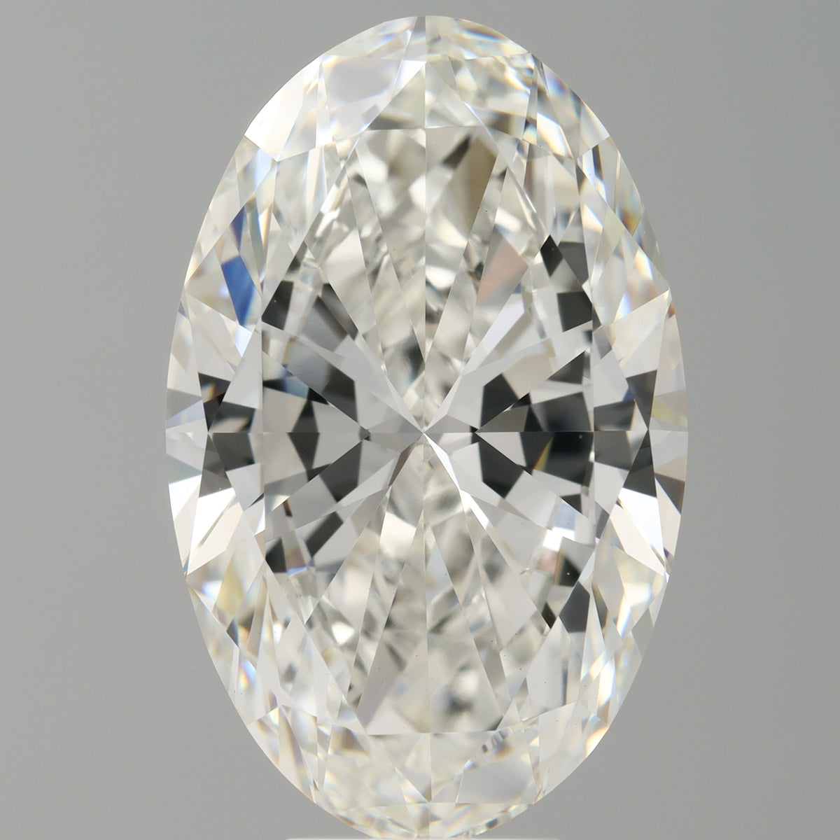 8.07 Carat Oval Shaped, Excellent Cut, F Color, VVS2 Clarity, IGI Certified Lab Grown Diamond