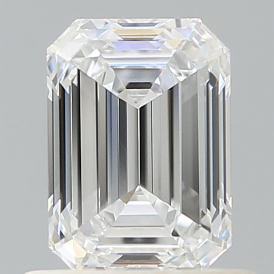 0.93 Carat Emerald Shaped, Ideal Cut, D Color, VVS1 Clarity, IGI Certified Lab Grown Diamond