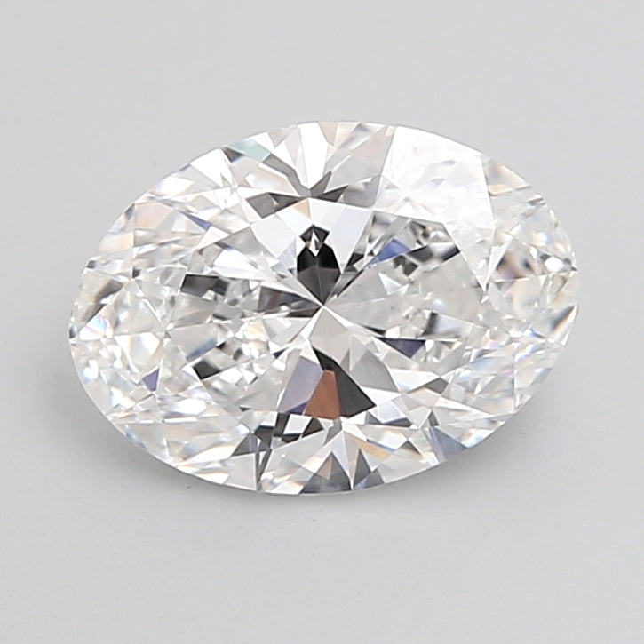 3.00 Carat Oval Shaped, Ideal Cut, E Color, VVS2 Clarity, IGI Certified Lab Grown Diamond