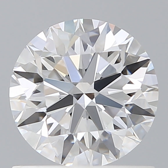 0.95 Carat Round Shaped, Excellent Cut, D Color, VVS2 Clarity, IGI Certified Lab Grown Diamond