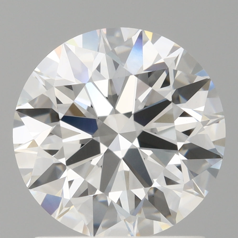 1.53 Carat Round Shaped, Ideal Cut, E Color, VVS2 Clarity, IGI Certified Lab Grown Diamond