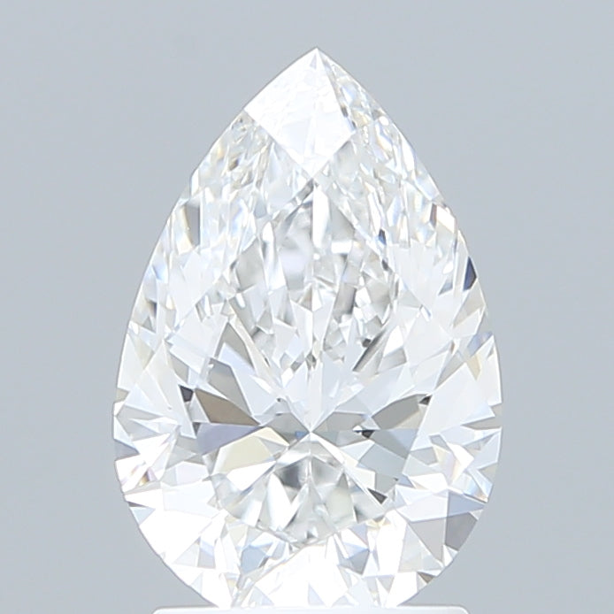 2.08 Carat Pear Shaped, Ideal Cut, D Color, VVS2 Clarity, IGI Certified Lab Grown Diamond