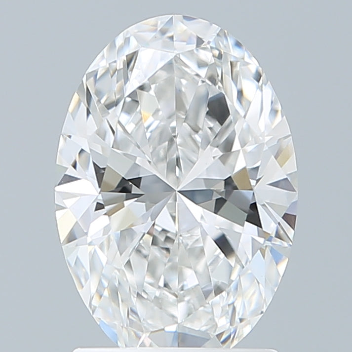 1.81 Carat Oval Shaped, Excellent Cut, D Color, VVS2 Clarity, IGI Certified Lab Grown Diamond