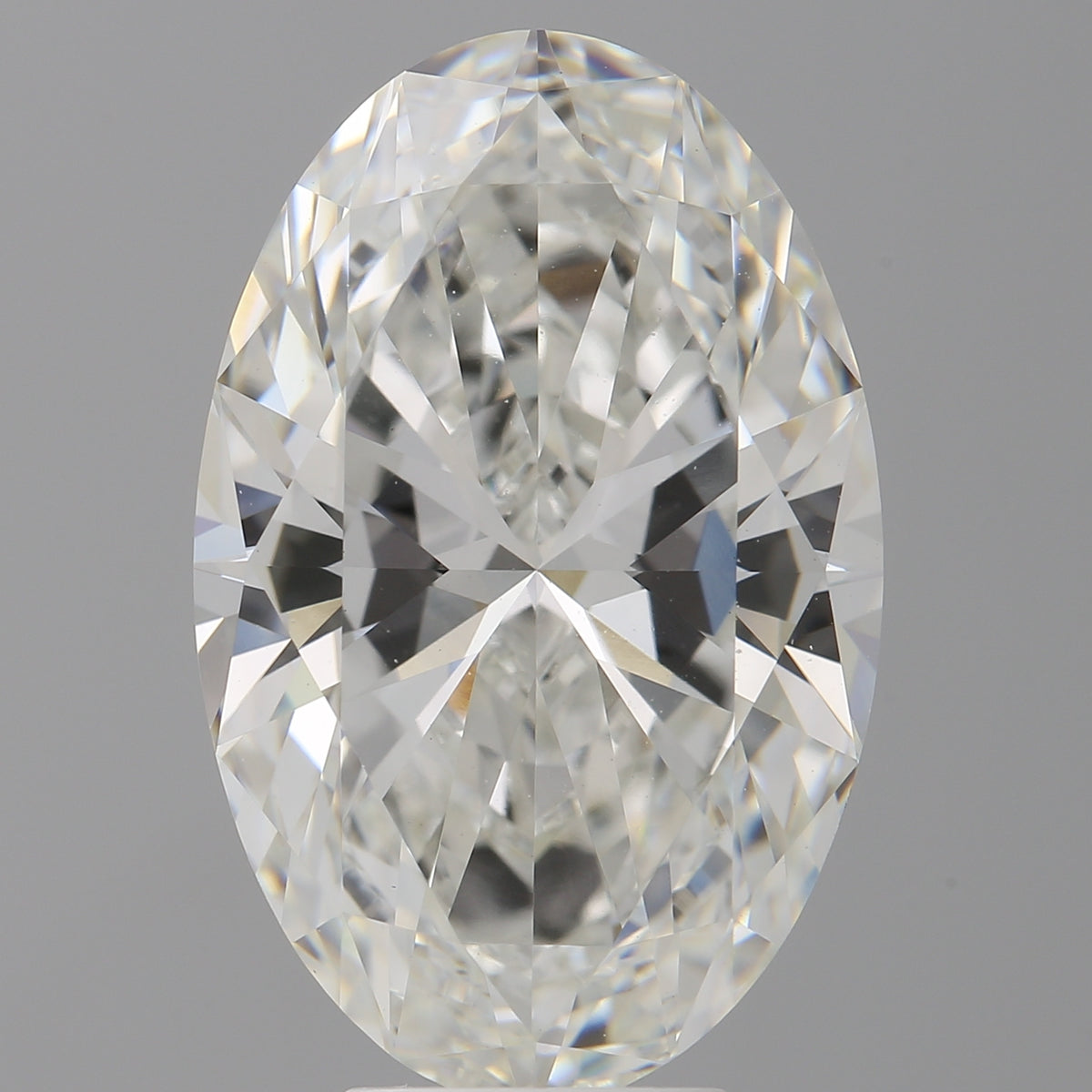 7.02 Carat Oval Shaped, Ideal Cut, F Color, VVS2 Clarity, IGI Certified Lab Grown Diamond