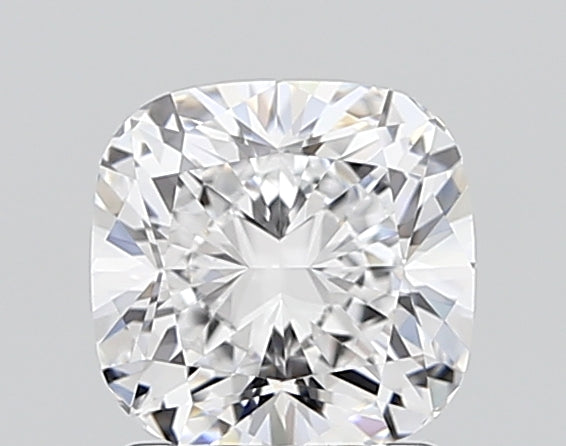 1.54 Carat Cushion Shaped, Ideal Cut, D Color, VVS2 Clarity, IGI Certified Lab Grown Diamond