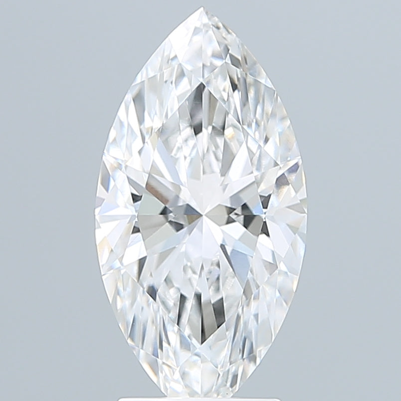 3.02 Carat Marquise Shaped, Ideal Cut, E Color, VVS2 Clarity, IGI Certified Lab Grown Diamond