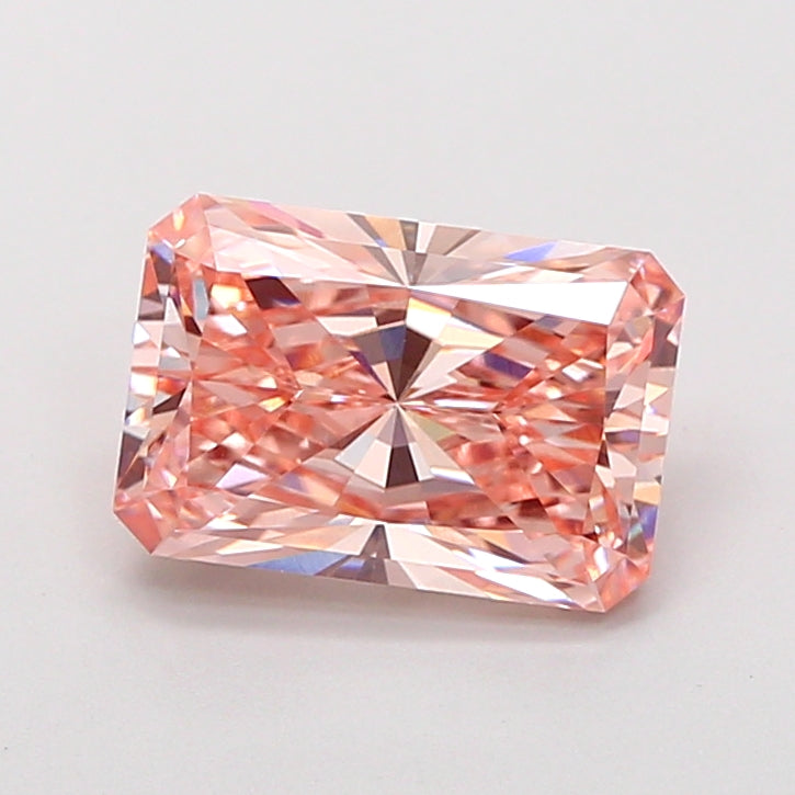 2.42 Carat Radiant Shaped, Very Good Cut, VVS2 Clarity, IGI Certified Lab Grown Diamond