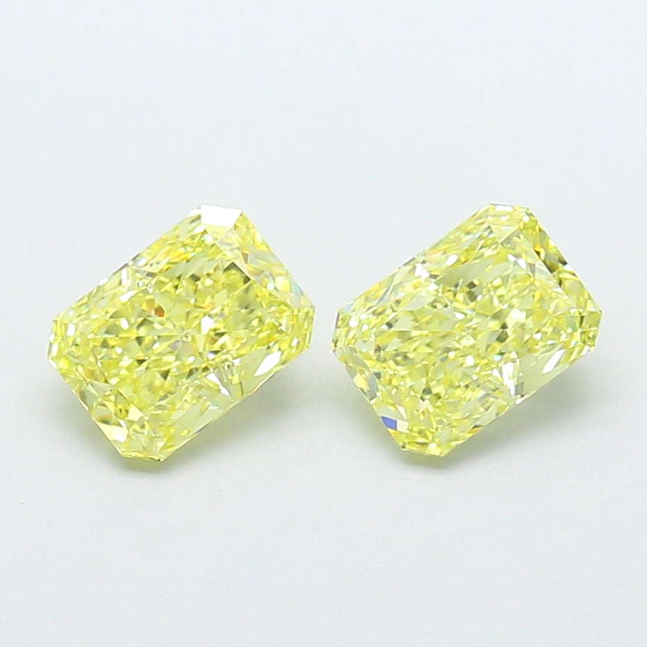 1.14 Carat Radiant Shaped, Ideal Cut, VVS2 Clarity, IGI Certified Lab Grown Diamond