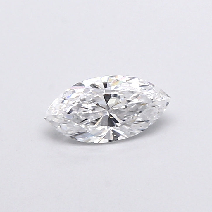 0.41 Carat Marquise Shaped, Very Good Cut, D Color, VS1 Clarity, IGI Certified Lab Grown Diamond