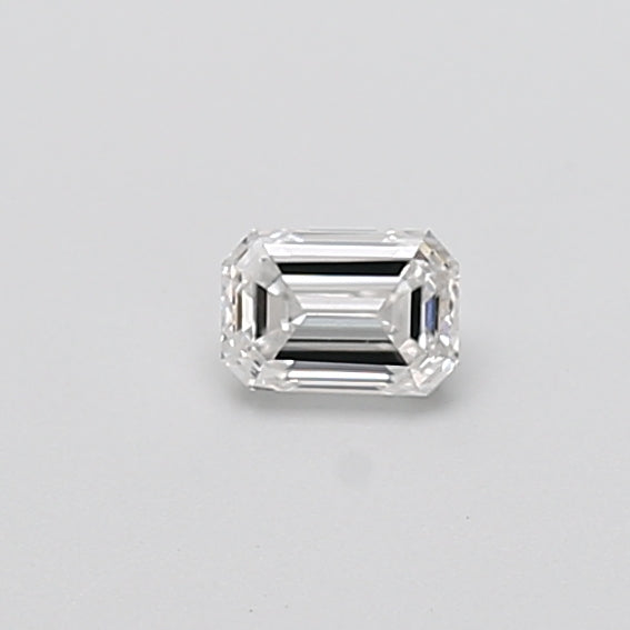 0.30 Carat Emerald Shaped, Very Good Cut, E Color, VVS1 Clarity, IGI Certified Lab Grown Diamond