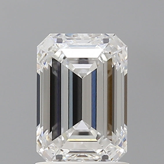 1.60 Carat Emerald Shaped, Ideal Cut, E Color, VVS2 Clarity, IGI Certified Lab Grown Diamond