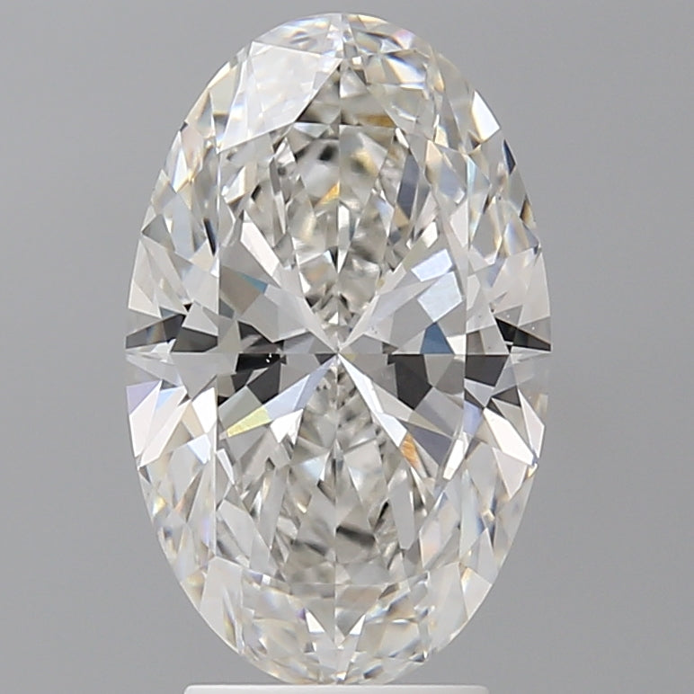 3.58 Carat Oval Shaped, Ideal Cut, F Color, VS1 Clarity, IGI Certified Lab Grown Diamond