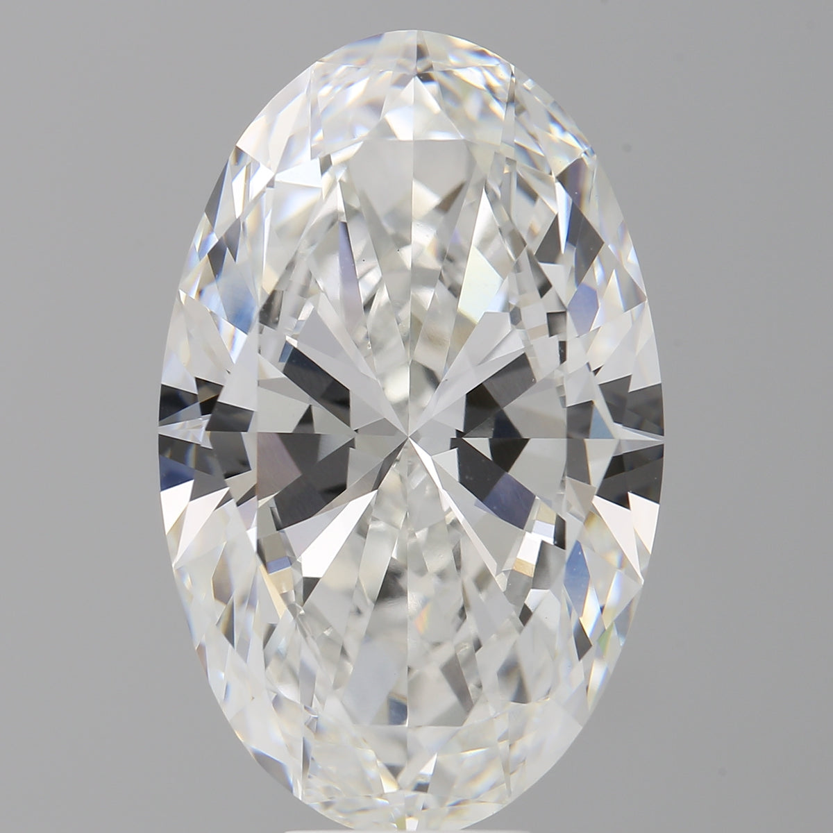 10.08 Carat Oval Shaped, Ideal Cut, F Color, VVS2 Clarity, IGI Certified Lab Grown Diamond