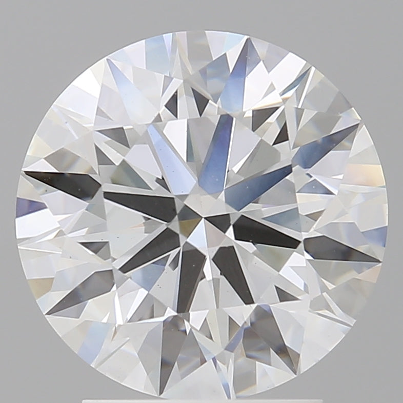 3.02 Carat Round Shaped, Ideal Cut, E Color, VVS2 Clarity, IGI Certified Lab Grown Diamond