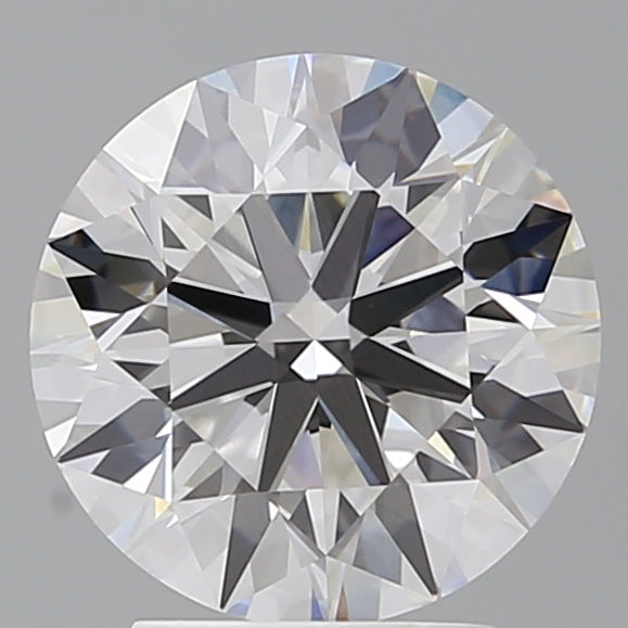 3.05 Carat Round Shaped, Ideal Cut, E Color, VVS2 Clarity, IGI Certified Lab Grown Diamond
