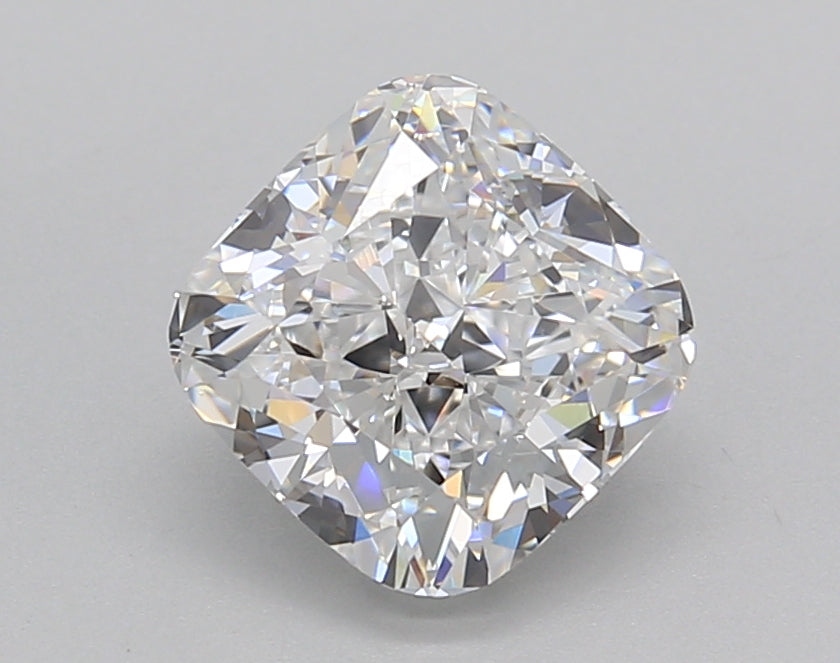 2.02 Carat Cushion Shaped, Excellent Cut, D Color, VVS1 Clarity, IGI Certified Lab Grown Diamond
