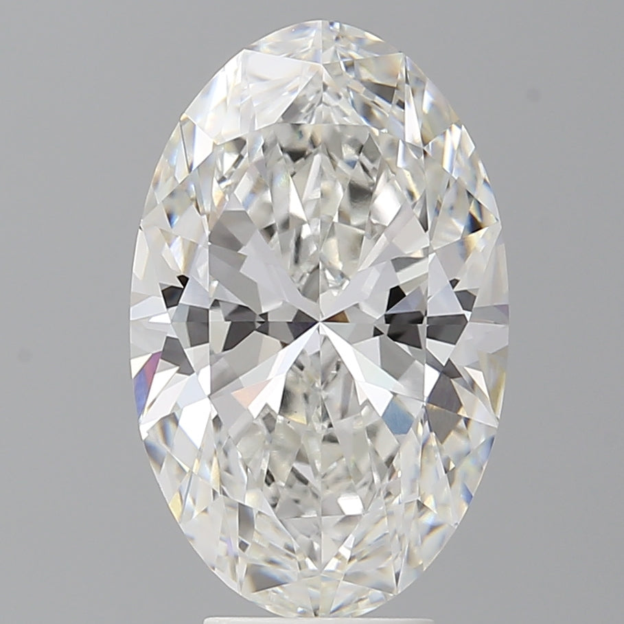 5.56 Carat Oval Shaped, Ideal Cut, F Color, VS1 Clarity, IGI Certified Lab Grown Diamond