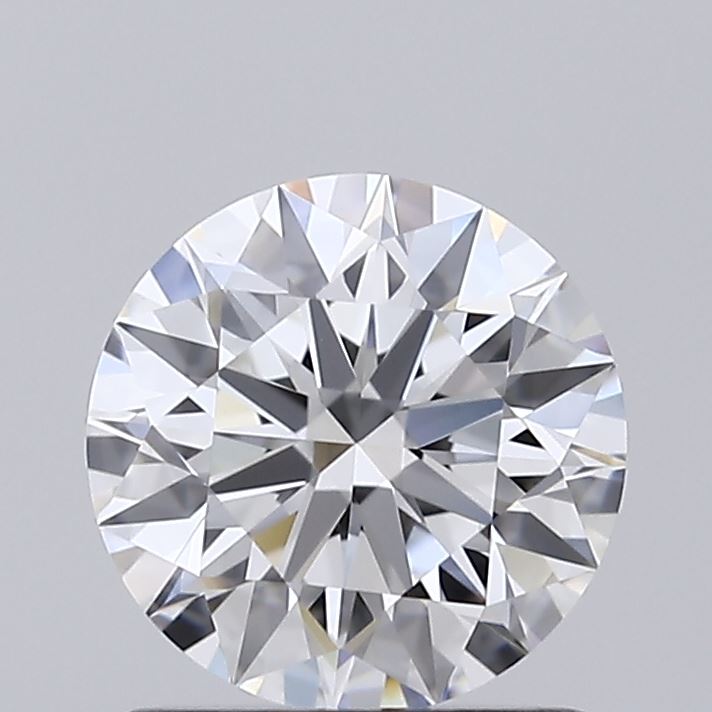 1.04 Carat Round Shaped, Ideal Cut, D Color, VVS2 Clarity, IGI Certified Lab Grown Diamond