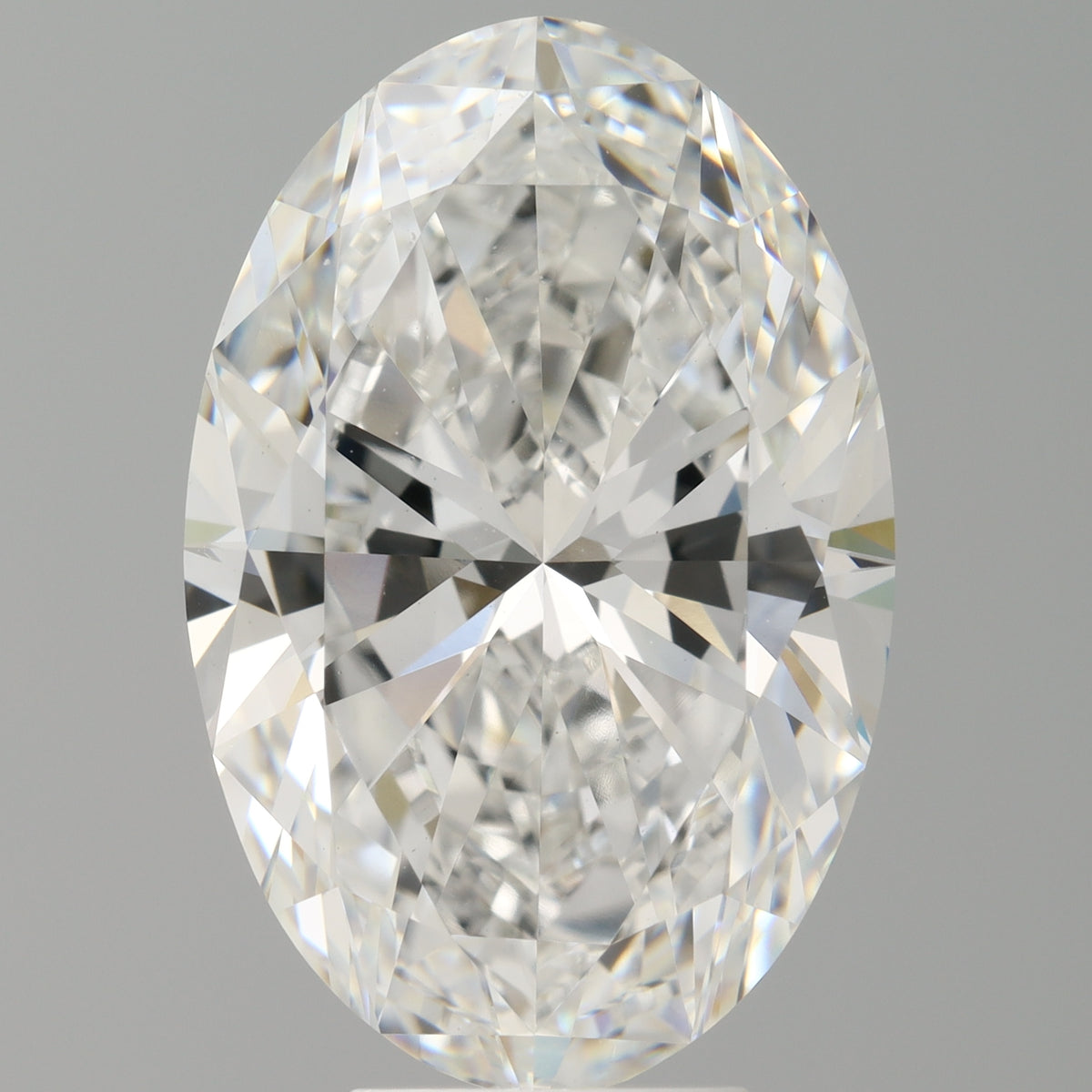7.01 Carat Oval Shaped, Ideal Cut, E Color, VVS2 Clarity, IGI Certified Lab Grown Diamond