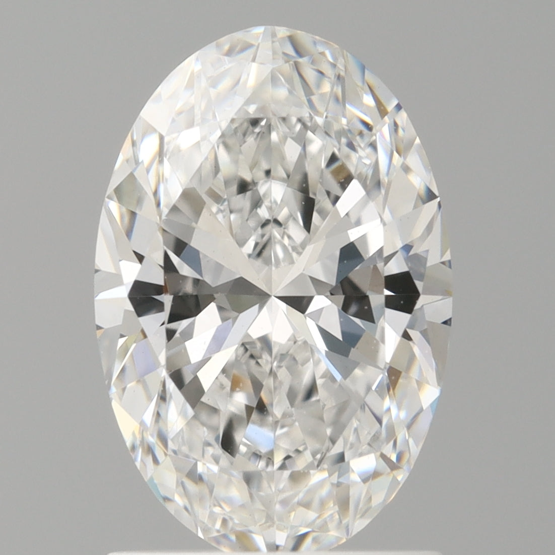 1.54 Carat Oval Shaped, Ideal Cut, D Color, VVS2 Clarity, IGI Certified Lab Grown Diamond