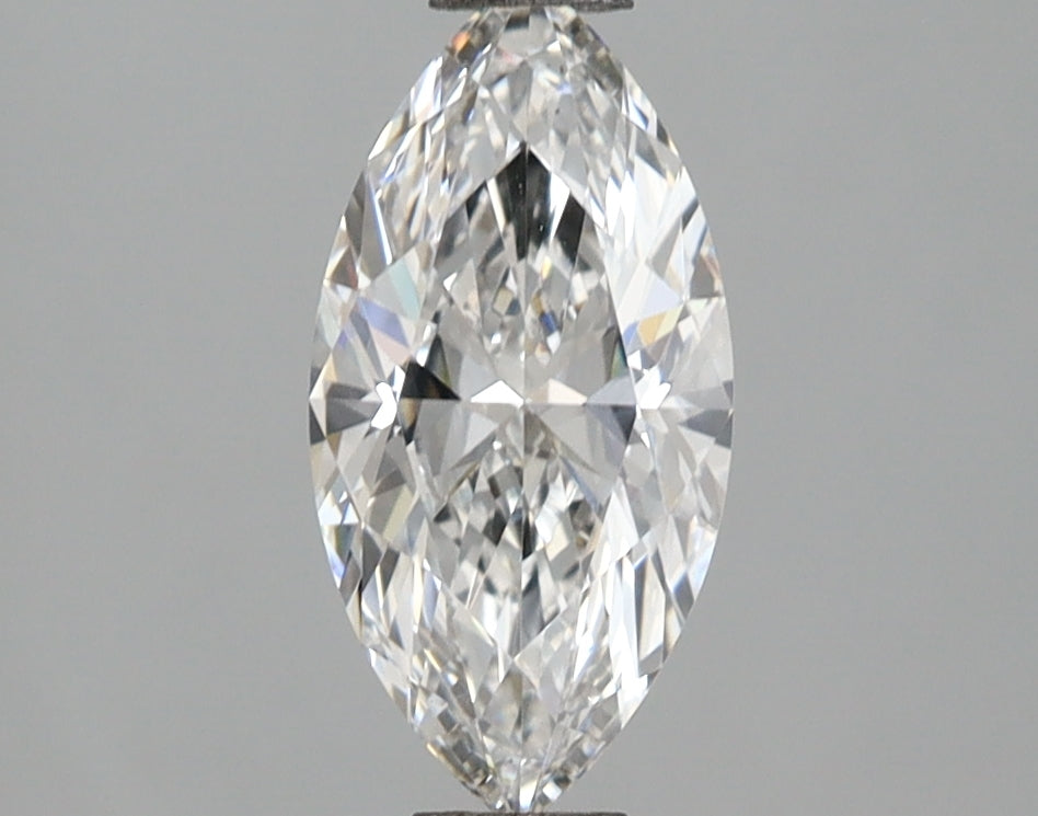 1.18 Carat Marquise Shaped, Ideal Cut, D Color, VVS2 Clarity, IGI Certified Lab Grown Diamond