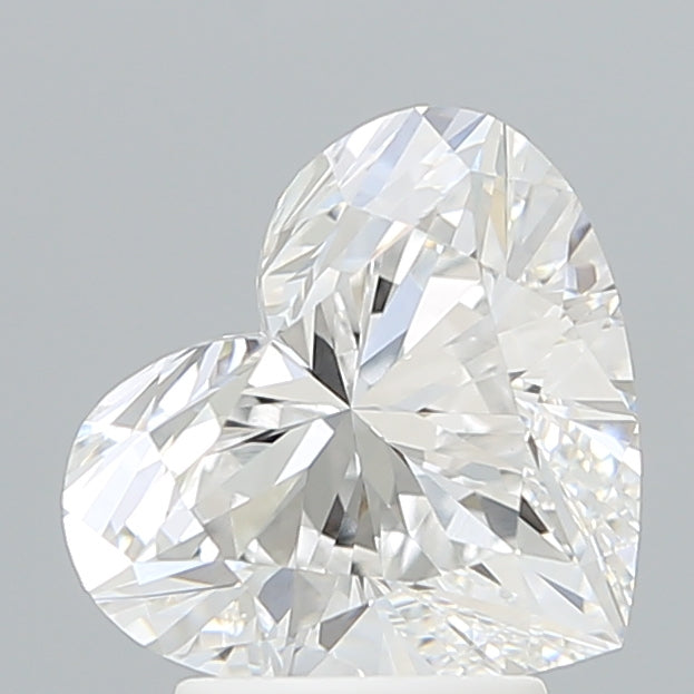 3.11 Carat Heart Shaped, Ideal Cut, D Color, VVS2 Clarity, IGI Certified Lab Grown Diamond