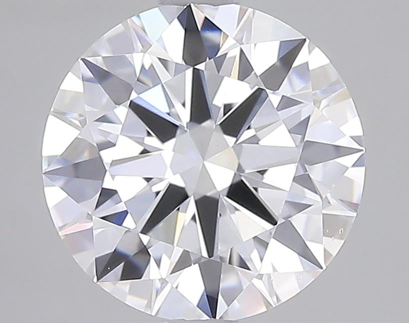 2.29 Carat Round Shaped, Ideal Cut, D Color, VVS2 Clarity, IGI Certified Lab Grown Diamond