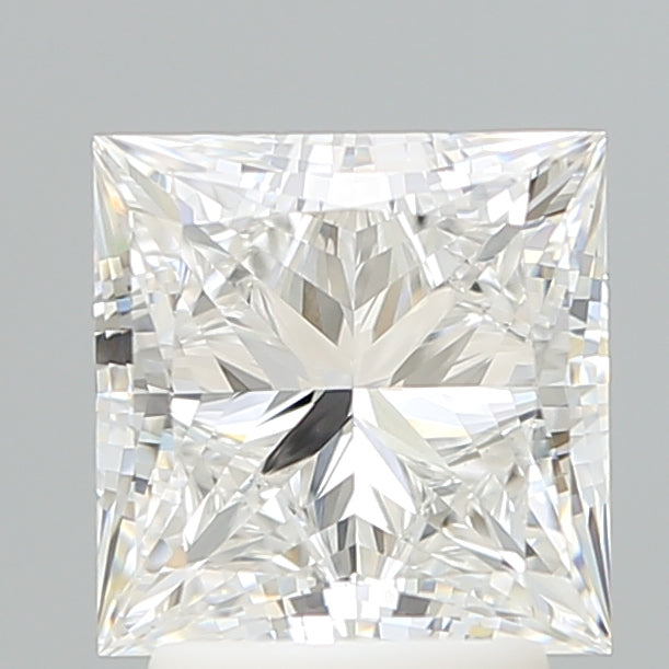 2.77 Carat Princess Shaped, Excellent Cut, E Color, VVS2 Clarity, IGI Certified Lab Grown Diamond