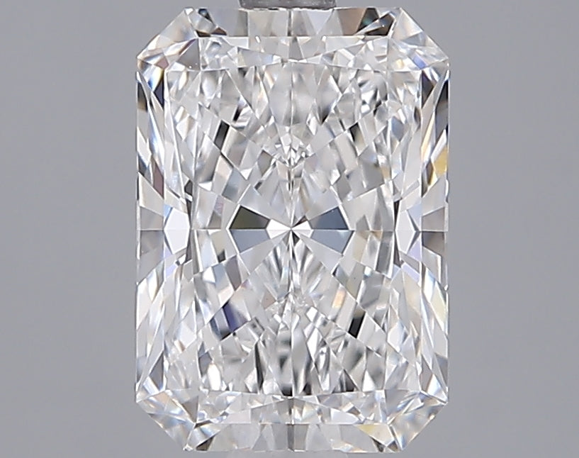 2.04 Carat Radiant Shaped, Ideal Cut, D Color, VVS2 Clarity, IGI Certified Lab Grown Diamond