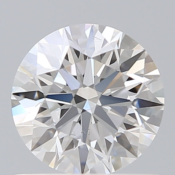 0.92 Carat Round Shaped, Ideal Cut, D Color, VS2 Clarity, IGI Certified Lab Grown Diamond