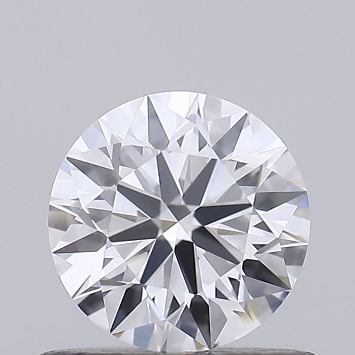 0.53 Carat Round Shaped, Ideal Cut, D Color, VVS2 Clarity, IGI Certified Lab Grown Diamond