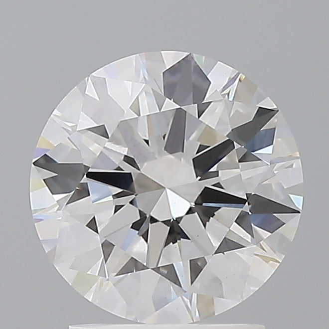 2.14 Carat Round Shaped, Ideal Cut, E Color, VVS2 Clarity, IGI Certified Lab Grown Diamond