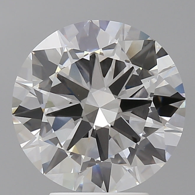 4.03 Carat Round Shaped, Excellent Cut, E Color, VS1 Clarity, IGI Certified Lab Grown Diamond