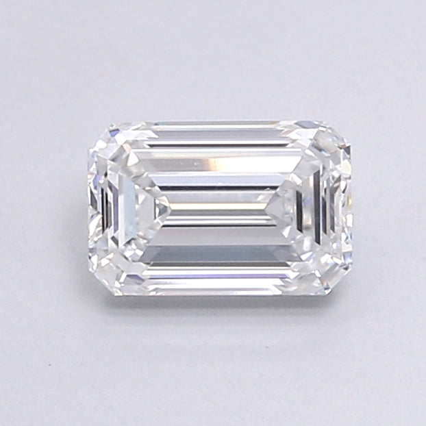 0.92 Carat Emerald Shaped, Very Good Cut, D Color, VVS2 Clarity, IGI Certified Lab Grown Diamond