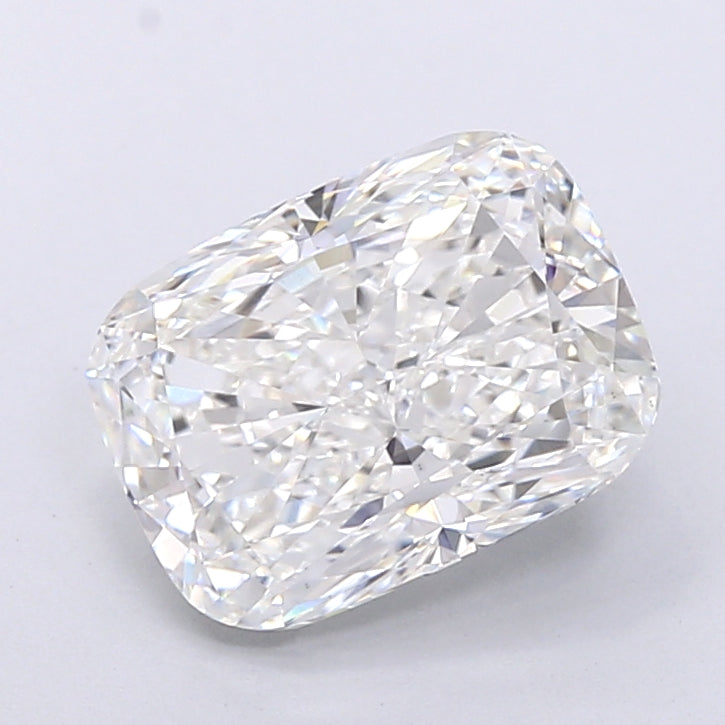 5.20 Carat Cushion Shaped, Very Good Cut, F Color, VVS2 Clarity, IGI Certified Lab Grown Diamond