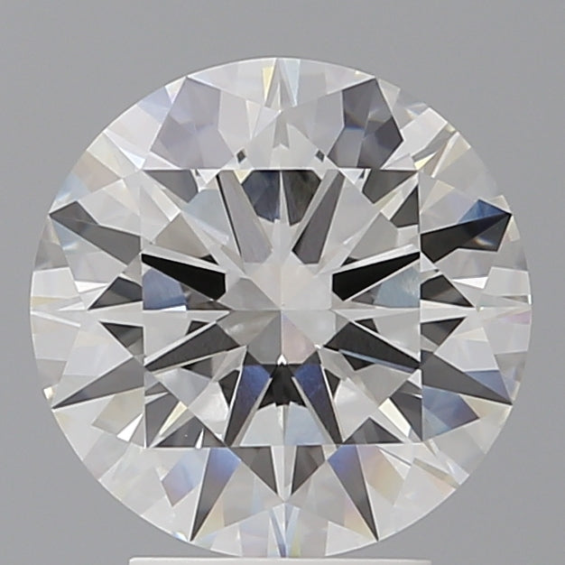 3.55 Carat Round Shaped, Ideal Cut, F Color, VVS2 Clarity, IGI Certified Lab Grown Diamond