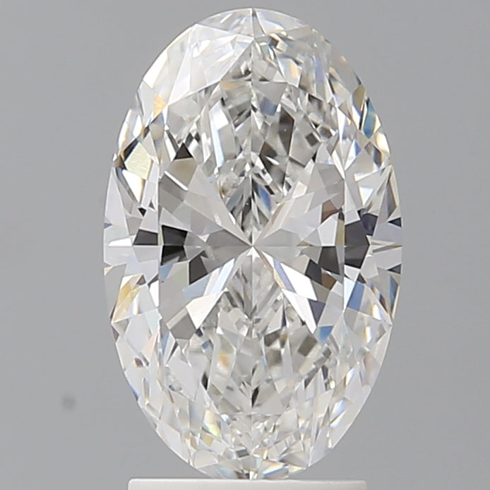 2.60 Carat Oval Shaped, Ideal Cut, E Color, VVS2 Clarity, IGI Certified Lab Grown Diamond
