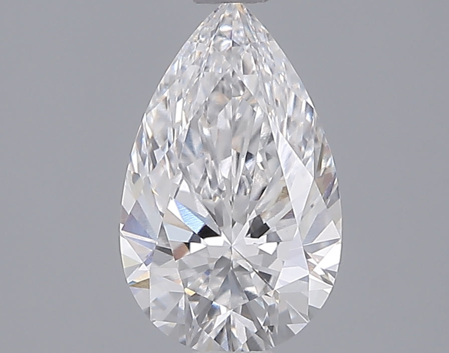 1.54 Carat Pear Shaped, Ideal Cut, D Color, VVS2 Clarity, IGI Certified Lab Grown Diamond