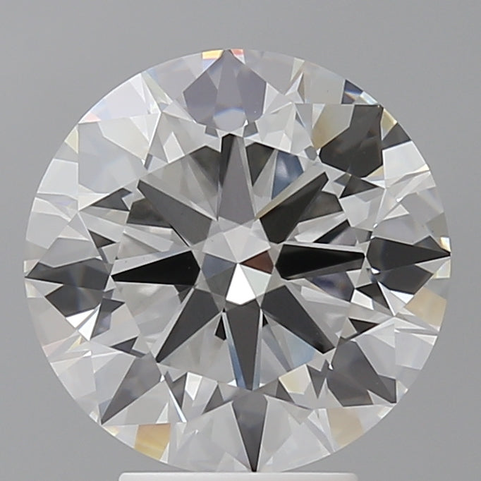 4.51 Carat Round Shaped, Excellent Cut, F Color, VVS2 Clarity, IGI Certified Lab Grown Diamond