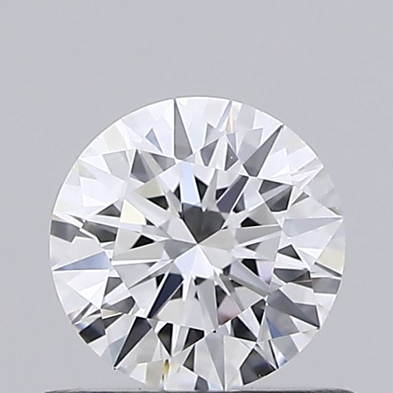 0.53 Carat Round Shaped, Ideal Cut, D Color, VVS2 Clarity, IGI Certified Lab Grown Diamond