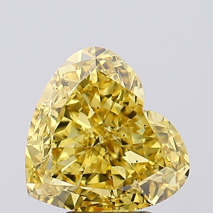 4.54 Carat Heart Shaped, Very Good Cut, SI2 Clarity, IGI Certified Lab Grown Diamond