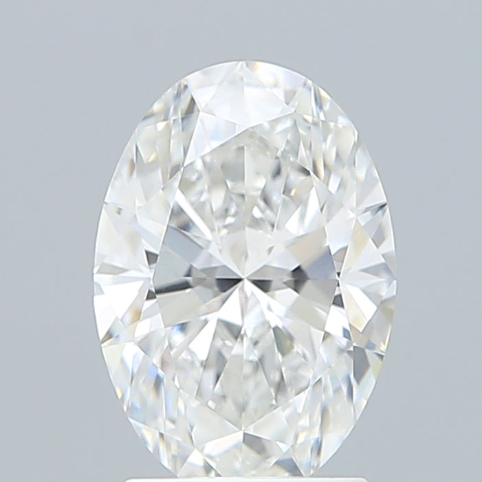 2.10 Carat Oval Shaped, Ideal Cut, E Color, VVS1 Clarity, IGI Certified Lab Grown Diamond