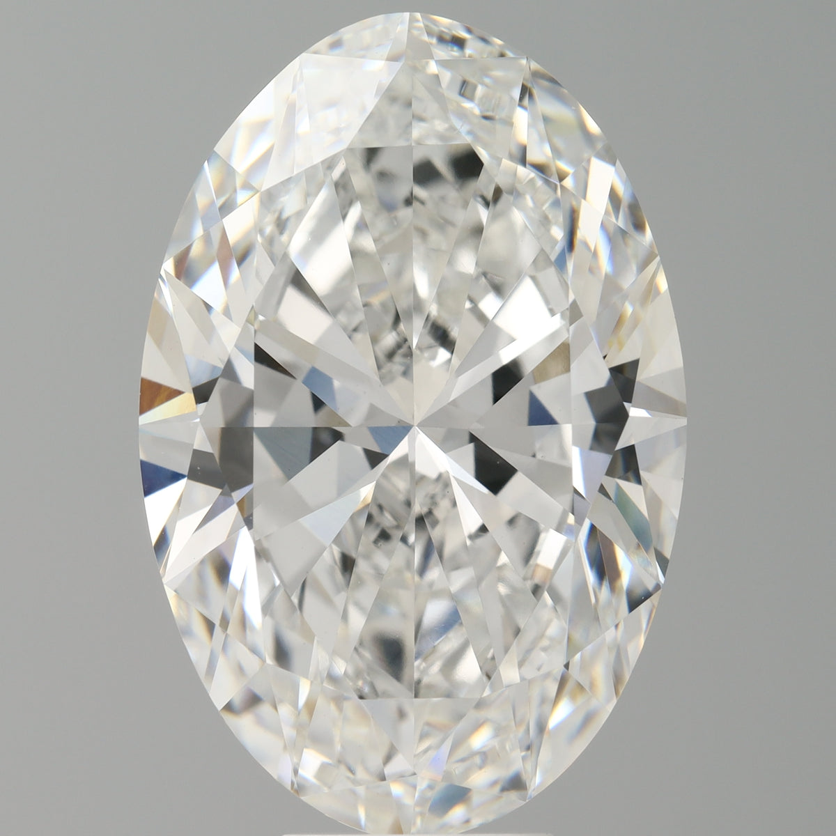 9.55 Carat Oval Shaped, Ideal Cut, E Color, VVS2 Clarity, IGI Certified Lab Grown Diamond