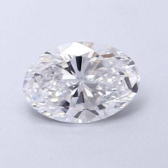 0.49 Carat Oval Shaped, Very Good Cut, D Color, VVS2 Clarity, IGI Certified Lab Grown Diamond