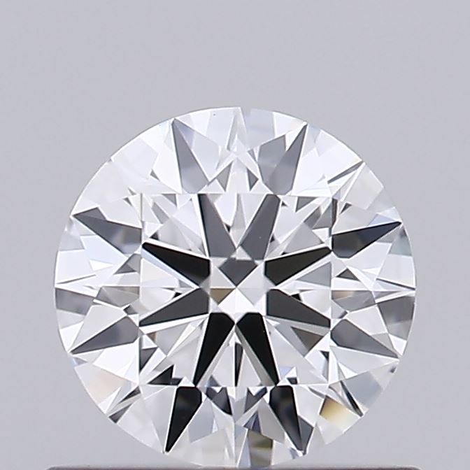 0.53 Carat Round Shaped, Ideal Cut, D Color, VS1 Clarity, IGI Certified Lab Grown Diamond