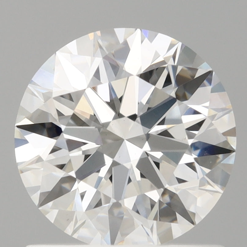 1.10 Carat Round Shaped, Ideal Cut, D Color, VS1 Clarity, IGI Certified Lab Grown Diamond