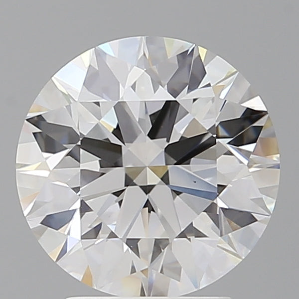 3.09 Carat Round Shaped, Ideal Cut, E Color, VS1 Clarity, IGI Certified Lab Grown Diamond